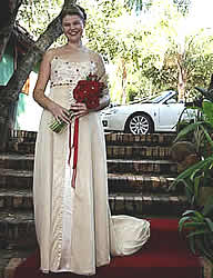 Walk the red carpet on your wedding day at Bushveld Lodge Wedding Venue in Nelspruit